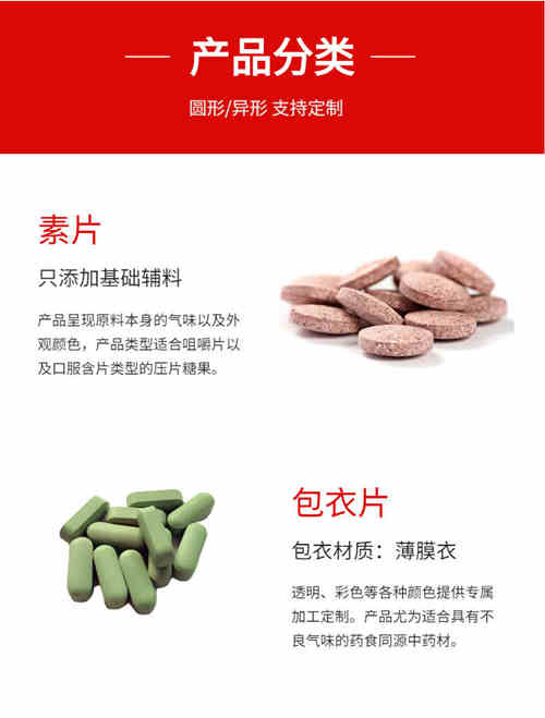 压片糖果加工生产厂家产品介绍-德州健之源