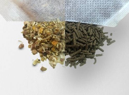 两种代用茶茶包填充内料